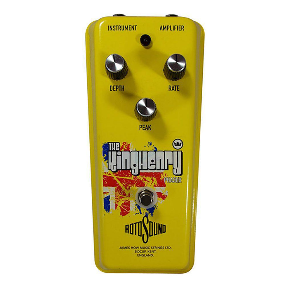 Rotosound RKH1 "The King Henry" Phaser Pedal | Hand-Wired in the UK