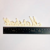 Genuine Marshall replacement cream/off-white script logo OEM part back