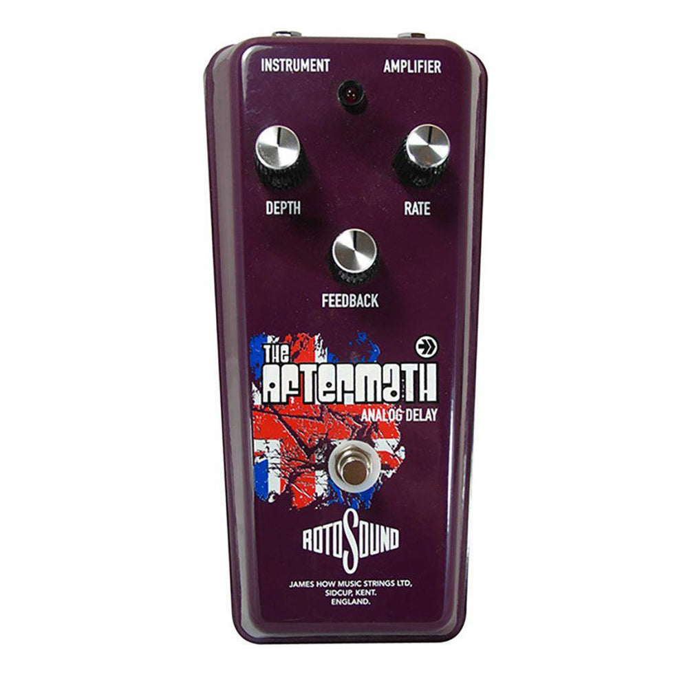 Rotosound Aftermath Analog Delay Pedal | Hand-Wired Boutique Tone