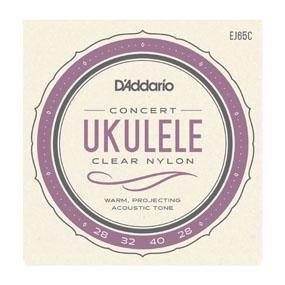 D'Addario EJ65C Pro-Arté Custom Extruded Ukulele, Concert - Nextorastore