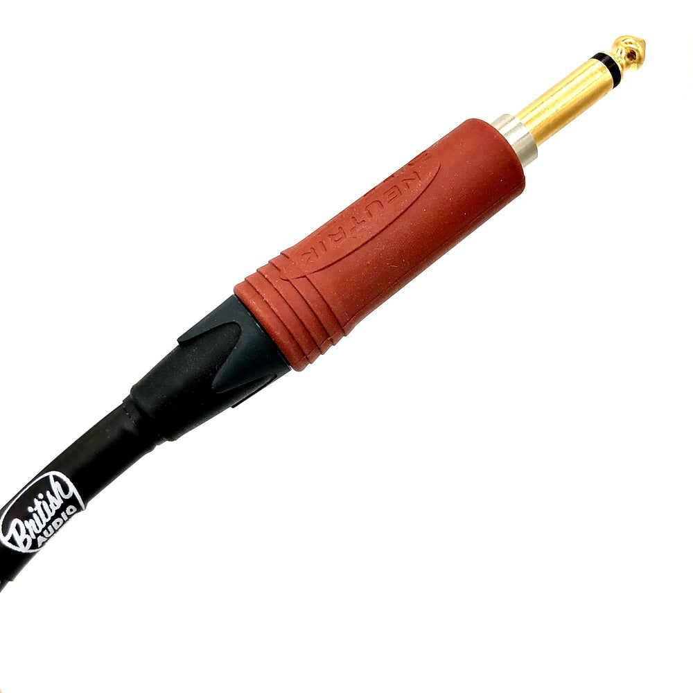 Nextorastore Pro Performance Silent Instrument Cable - Straight Silent to Straight (Black Jacket) - Nextorastore