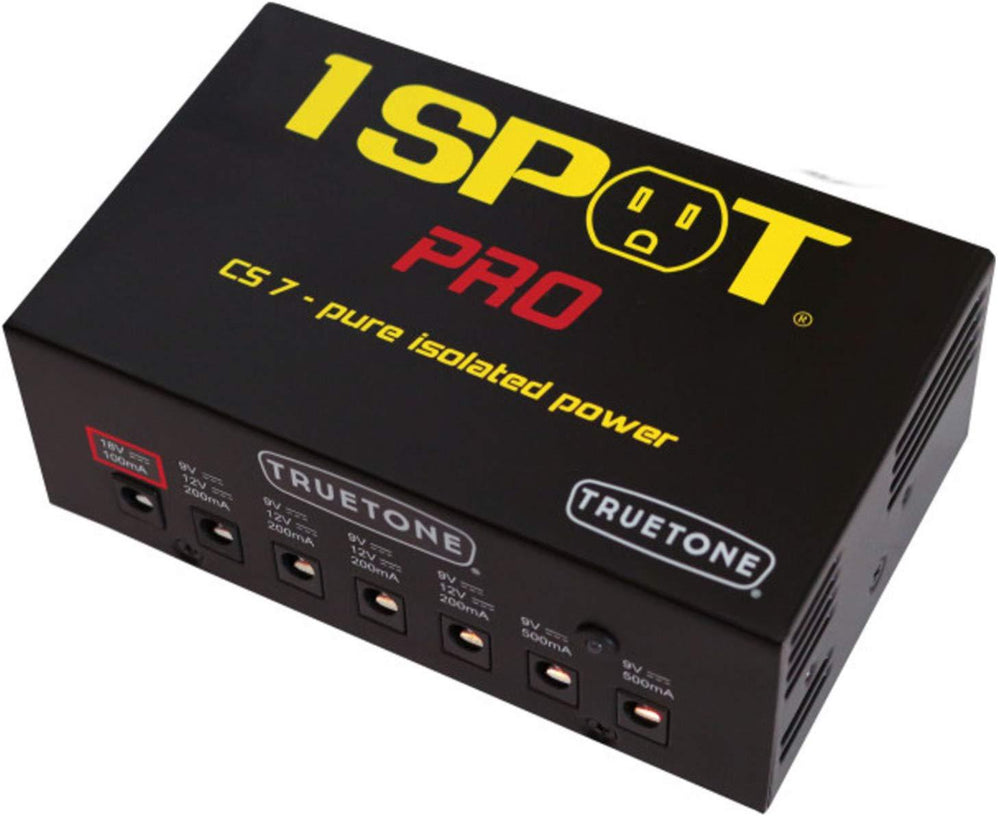 Truetone 1 SPOT PRO CS7 7-output Isolated Guitar Pedal Power Supply - Nextorastore