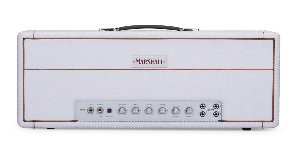 Bernie Marsden #3 Signature 1959HWBM & 1936VBM White Snakeskin - Nextorastore