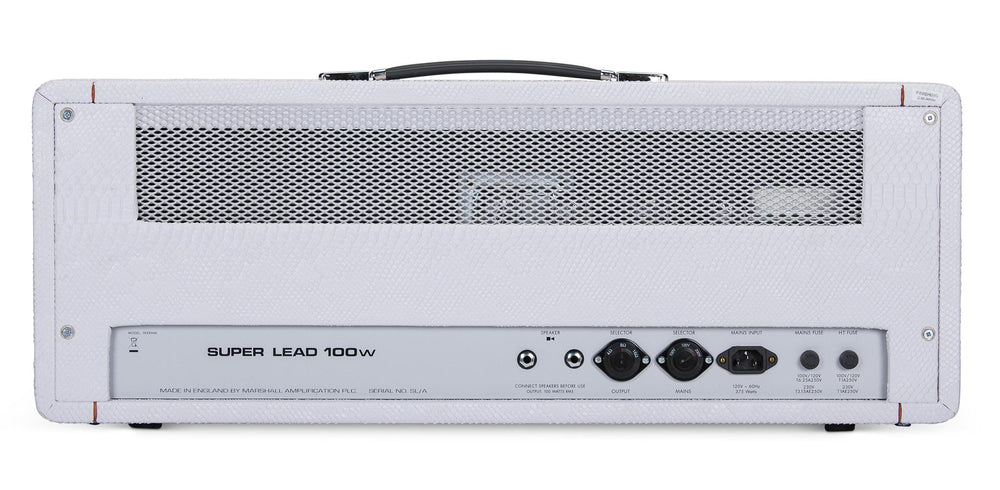 Bernie Marsden #3 Signature 1959HWBM & 1936VBM White Snakeskin - Nextorastore