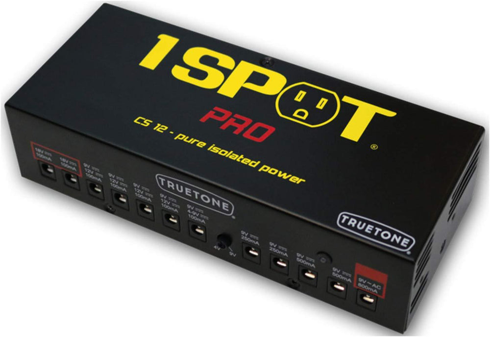 Truetone 1 SPOT PRO CS12 12-Output Isolated Guitar Pedal Power Supply - Nextorastore