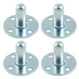 4 x Caster Wheel Sockets for Guitar and Bass Amps - Nextorastore