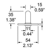 4 x Caster Wheel Sockets for Guitar and Bass Amps - Nextorastore