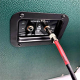 Reverse Polarity Speaker Cable for Kemper Kab - Straight to Straight (Black Jacket) 14 AWG 5ft - Nextorastore