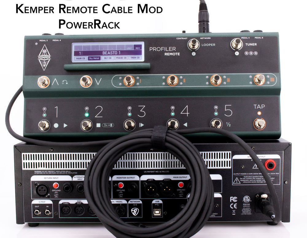 Kemper Profiler Remote Cable Ethernet Jack Modification - Nextorastore
